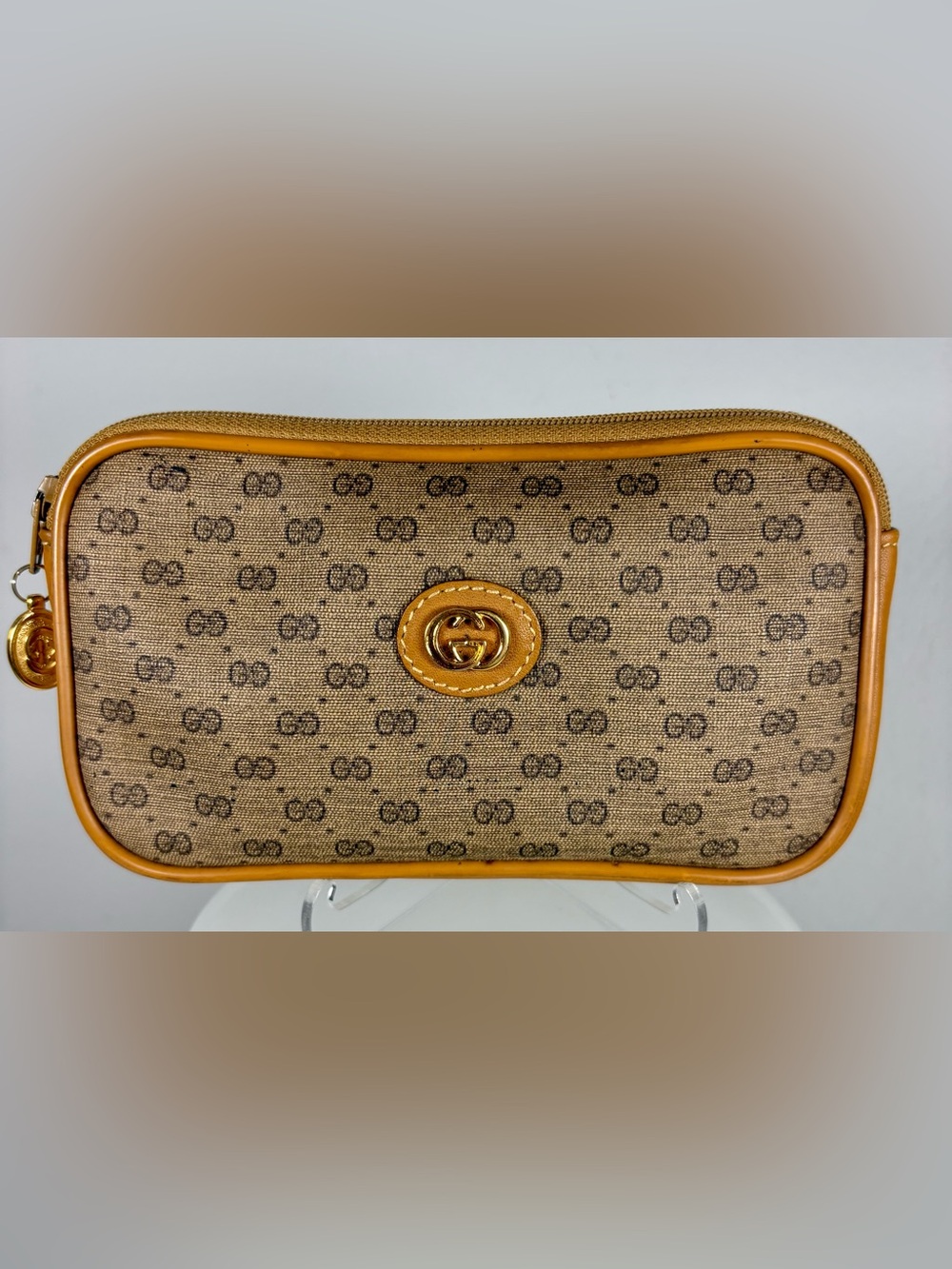 Gucci Vintage Micro GG Accessory Pouch